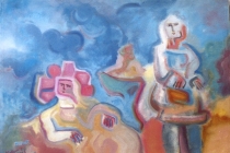 Oil on canvas – 1965 cm. 70x50