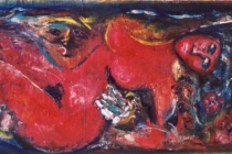 Oil on canvas – 1968 cm.180x70