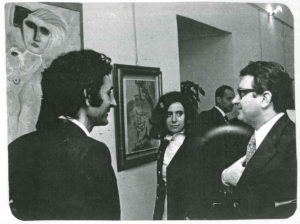 Kattinis, Sandra Giannattasio, Gastone Favero.- Exhibition- Museum Palazzo Braschi - Roma, 1972